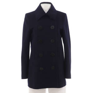 Burberry Women's Double Breasted Belted Mid-Length Trench Coat Wool Blend